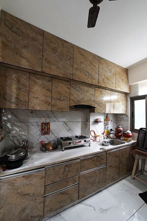 Kitchen in 3 BHK Apartment at Maninagar – for Sale