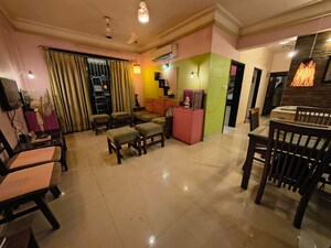 Living Room in 3 BHK Apartment at Ravechi Heights, Kharghar – for Rent
