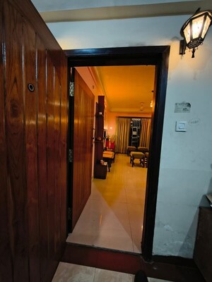 Building Lobby in 3 BHK Apartment at Ravechi Heights, Kharghar – for Rent