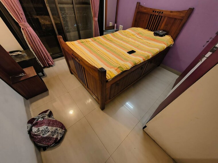 Bedroom, ravechi-heights 3 Bedroom 1500 Sq.Ft. Apartment In Kharghar Navi Mumbai 10586814
