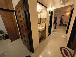Kitchen in 3 BHK Apartment at Ravechi Heights, Kharghar – for Rent