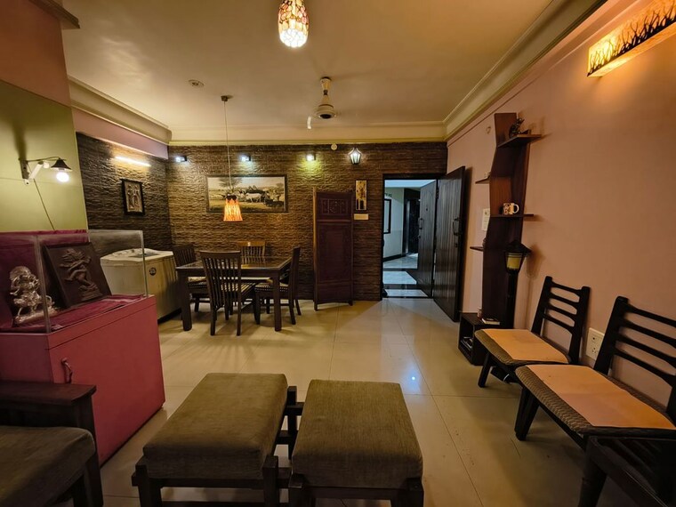 Living Room, ravechi-heights 3 Bedroom 1500 Sq.Ft. Apartment In Kharghar Navi Mumbai 10586814