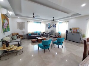 Living Room in 4 BHK Apartment at Mahagun Mezzaria, Sector 78 – for Rent