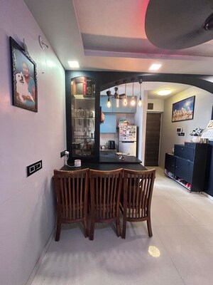 Living Room in 1 BHK Apartment at Kanakia Rainforest, Andheri East – for Rent