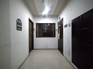 Building Lobby in 3 BHK Apartment at Galaxy Carina, Kharghar – for Rent