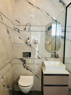 Bathroom in 3 BHK Apartment at Kharar Landran Road – for Sale