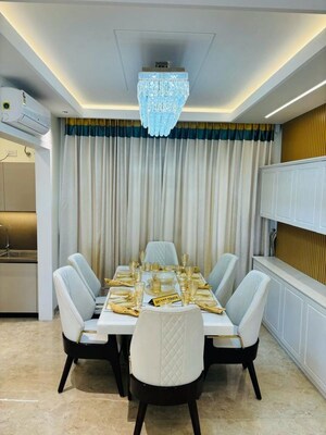 Dining area in 3 BHK Apartment at Kharar Landran Road – for Sale