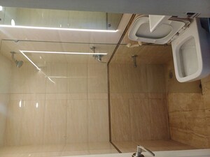 Bathroom in 4 BHK Apartment at DLH Sorrento, Veera Desai Road – for Sale