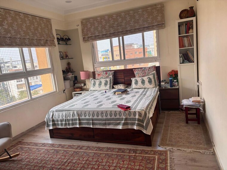 Bedroom, koncept-ambience-the-botanika-empress 4 Bedroom 4568 Sq.Ft. Apartment In Gachibowli Hyderabad 10586880