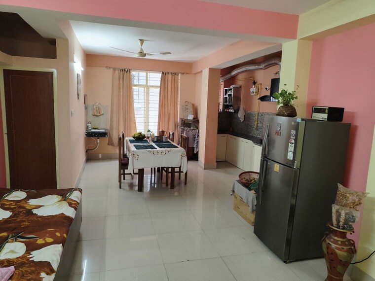 Living Room, new town 3 Bedroom 1486 Sq.Ft. Apartment In New Town Kolkata 10586911