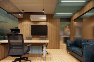 Kitchen in  Office Space at Viman Nagar – for Rent