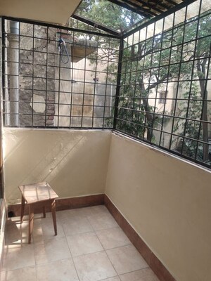 Balcony in 1 BHK Builder Floor at Sarita Vihar – for Rent