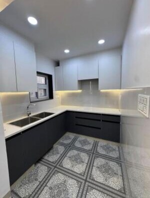 Kitchen in 3 BHK Apartment at Sector 6 Dwarka – for Rent