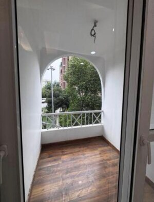 Balcony in 3 BHK Apartment at Sector 6 Dwarka – for Rent