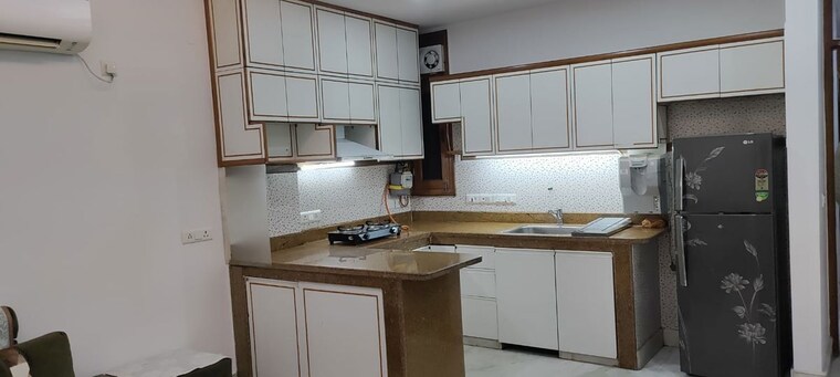 Kitchen, lajpat nagar 2 Bedroom 900 Sq.Ft. Builder Floor In Lajpat Nagar Delhi 10586959