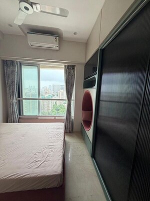 Building Lobby in 2.5 BHK Apartment at Govardhangiri, Goregaon West – for Rent