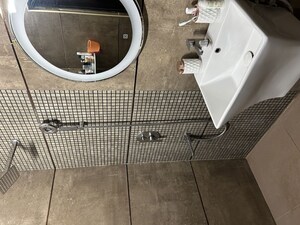 Bathroom in 3 BHK Apartment at Aditya Imperial Heights, Hafeezpet – for Sale