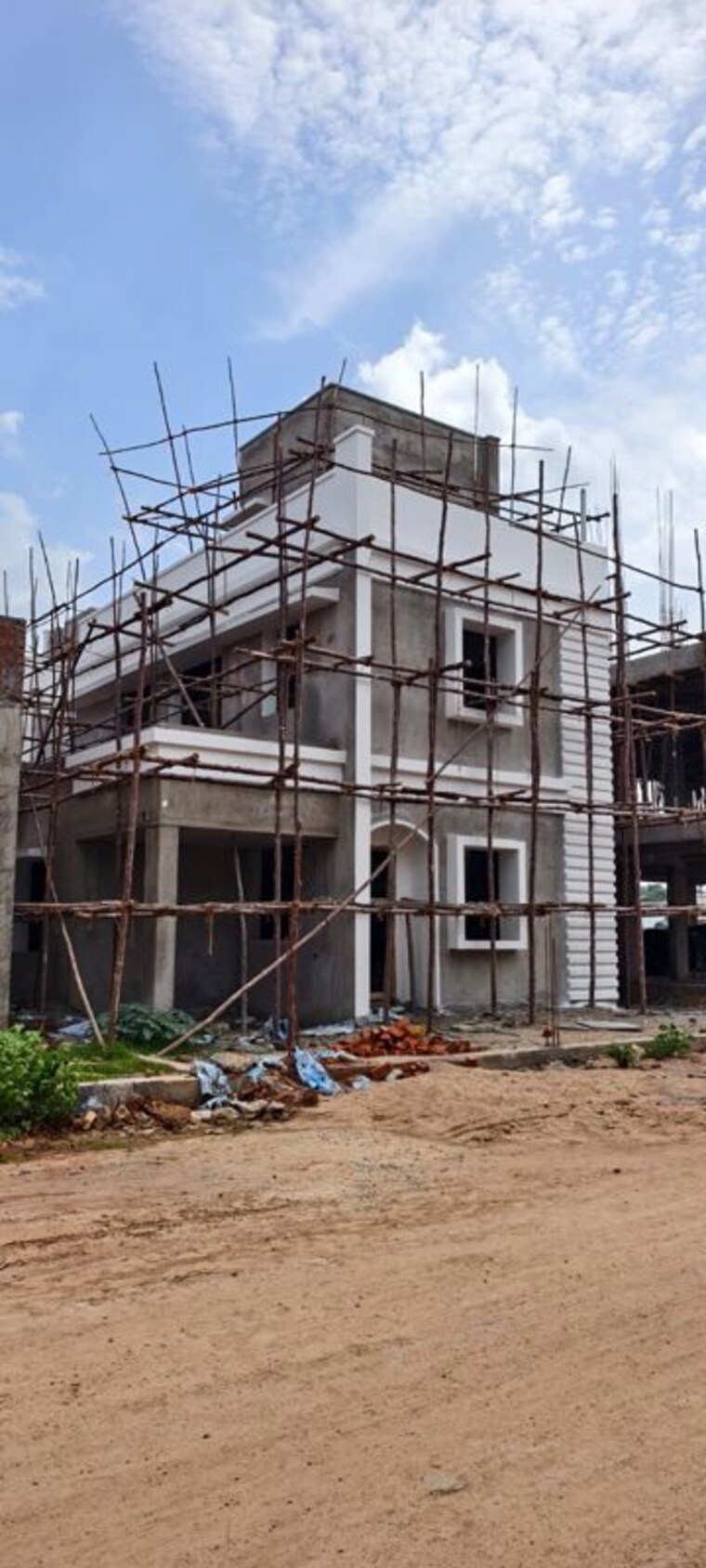 Exterior View, sri-jagathswapna-spanesta 3 Bedroom 2400 Sq.Ft. Villa In Bacharam Hyderabad 10586986