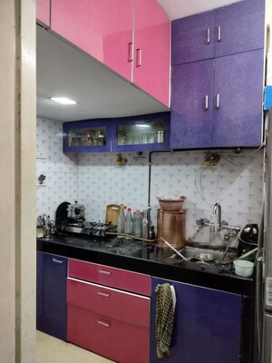 Kitchen in 1 BHK Apartment at MHADA Prakash Cotton Mill, Lower Parel – for Rent