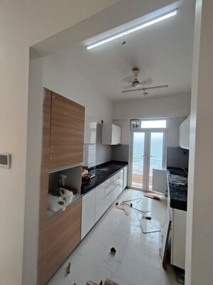 Kitchen in 3 BHK Apartment at Omkar Alta Monte, Malad East – for Rent