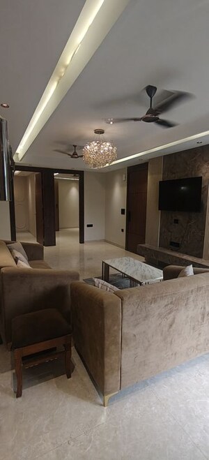 Living Room in 3 BHK Builder Floor at Mandi – for Sale