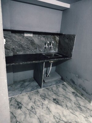 Kitchen in 1 RK Builder Floor at Vijay Nagar – for Rent