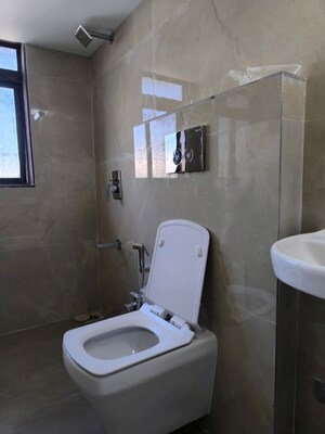 Bathroom in 2 BHK Apartment at Mangal Darshan Apartment, Bandra West – for Rent