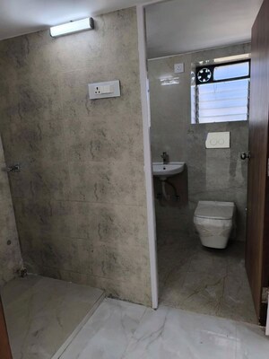 Bathroom in 2 BHK Apartment at Mangal Darshan Apartment, Bandra West – for Rent