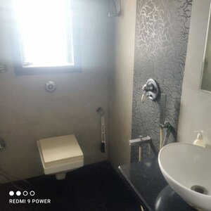 Bathroom in 2 BHK Apartment at Mangal Darshan Apartment, Bandra West – for Rent
