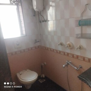 Bathroom in 2 BHK Apartment at Mangal Darshan Apartment, Bandra West – for Rent