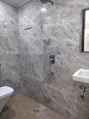 Bathroom in 2 BHK Builder Floor at Paryavaran Complex – for Rent