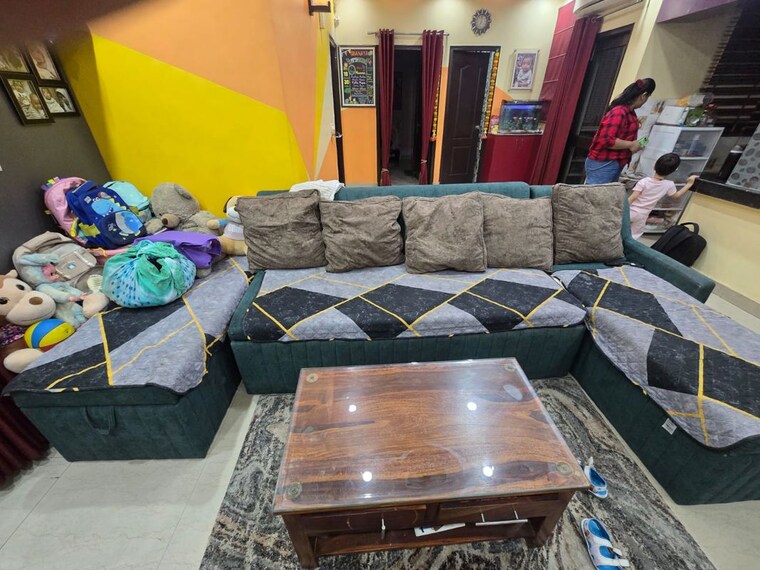 Living Room, piyush-heights 2 Bedroom 1260 Sq.Ft. Apartment In Sector 89 Faridabad 10587060