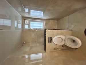 Bathroom in 3 BHK Apartment at Aurobindo Kohinoor, Serilingampally – for Rent