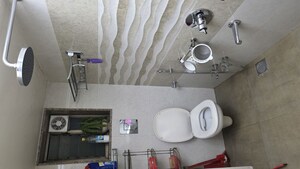 Bathroom in 3 BHK Apartment at Siddharth Nagar Phase 1, Aundh – for Sale