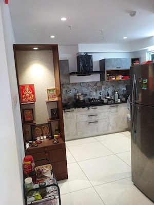 Furnished Amenities in 2.5 BHK Apartment at Aparna Sarovar Zenith, Nallagandla – for Rent
