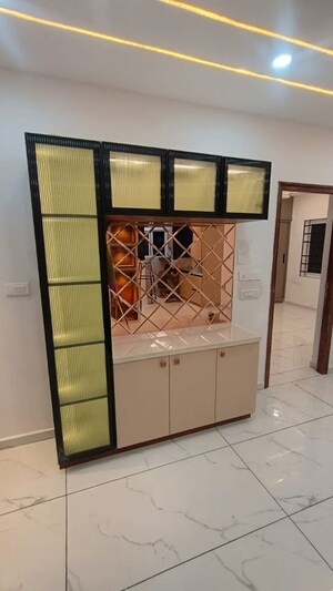 Kitchen in 3 BHK Apartment at Trendsquares Ambience, Thanisandra Main Road – for Rent
