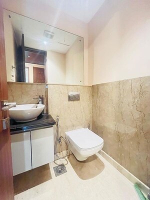 Bathroom in 3.5 BHK Apartment at Ambience Tivertone, Sector 50 – for Rent