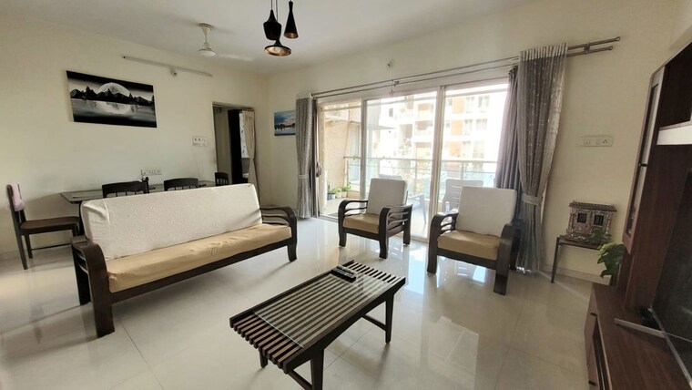 Living Room, baner 2 Bedroom 1401 Sq.Ft. Apartment In Baner Pune 10587175