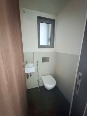 Bathroom in 1 BHK Apartment at Piramal Vaikunth, Balkum Pada – for Rent