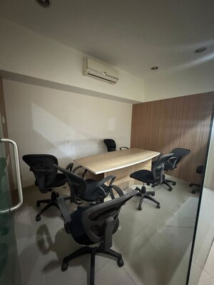 Team Area in  Office Space at Venus Atlantis, Prahlad Nagar – for Rent