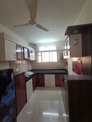 Kitchen in 3 BHK Apartment at Wadhwani Sai Atharva, Pimple Saudagar – for Rent