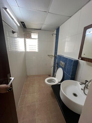 Bathroom in 3 BHK Apartment at Mahendra Aarna, Electronic City Phase ii – for Rent