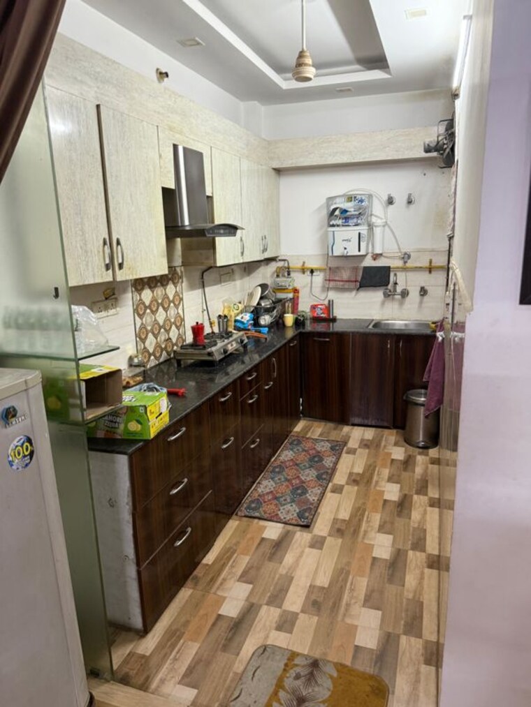 Kitchen, vasundhara sector 2 3 Bedroom 1500 Sq.Ft. Builder Floor In Vasundhara Sector 2 Ghaziabad 10587245