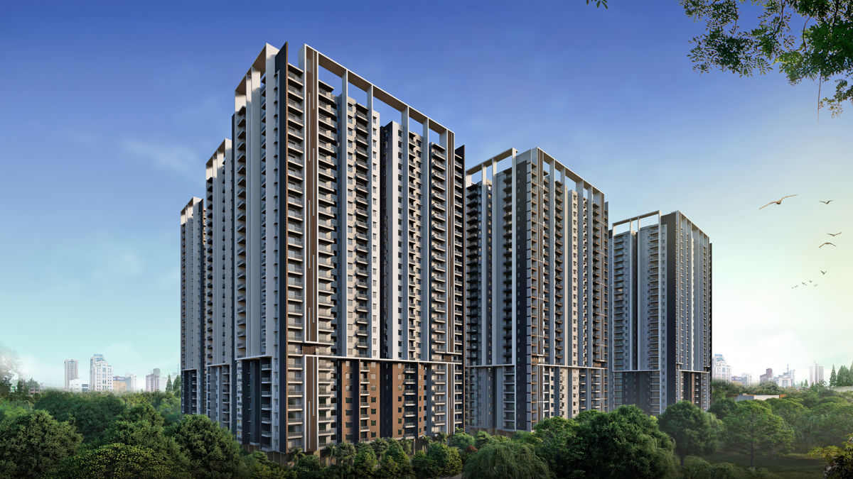 3.5 BHK + Study Room 2355 Sq.Ft. Apartment in Vision Arsha