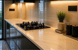 Kitchen in 3 BHK Builder Floor at Anant Raj Ashok Estate, Sector 63a – for Rent