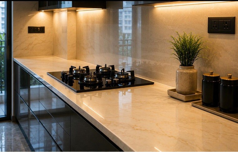 Kitchen, anant-raj-ashok-estate 3 Bedroom 180 Sq.Yd. Builder Floor In Sector 63a Gurgaon 10575268