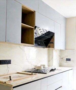 Kitchen in 3 BHK Builder Floor at Anant Raj Ashok Estate, Sector 63a – for Rent