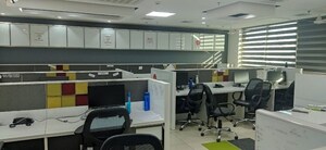 Team Area in  Office Space at Savvy Shapath V, Prahlad Nagar – for Rent