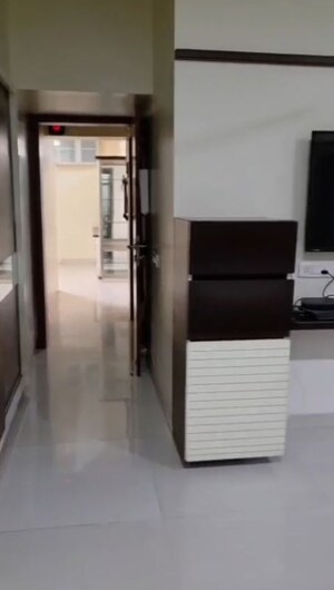 Building Lobby in 3 BHK Apartment at Kumar Peninsula, Baner – for Rent