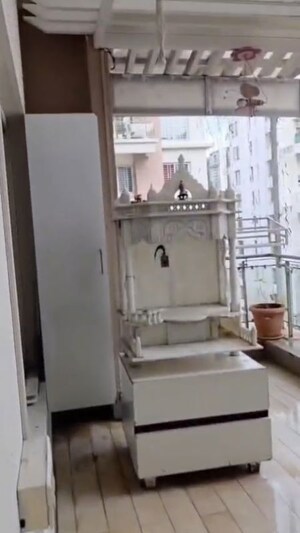 Bathroom in 3 BHK Apartment at Kumar Peninsula, Baner – for Rent
